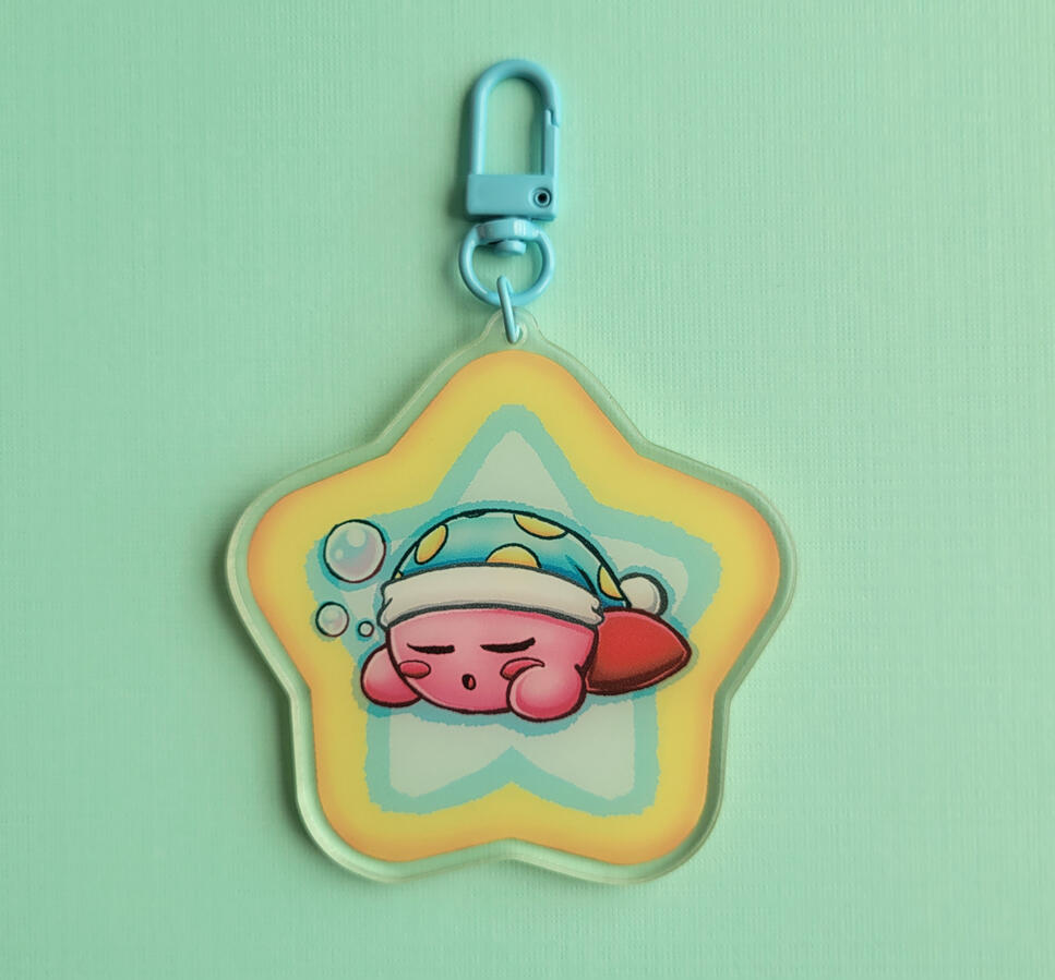 Sleepy star charm Sleepy star charm