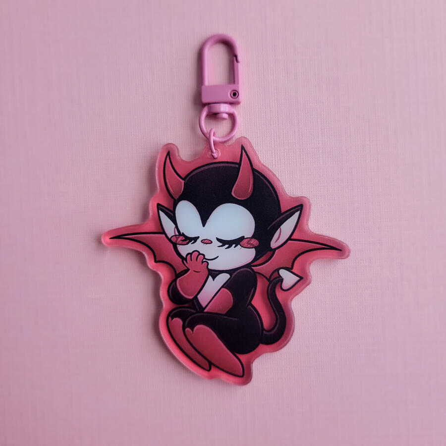 Lil devil charm