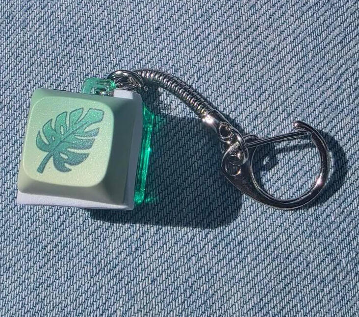 Monstera keycap Monstera keycap